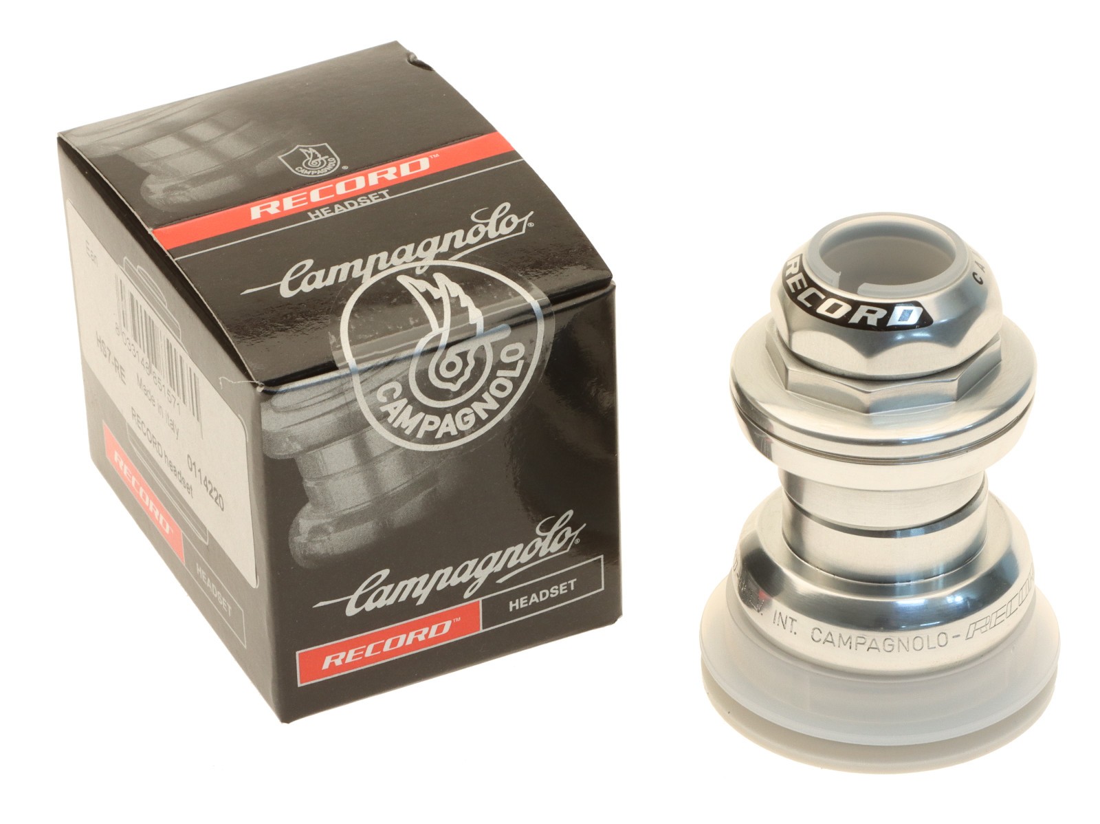Campagnolo Record Headset HS7-RE 1" Threaded Silver 2007 NEW NOS