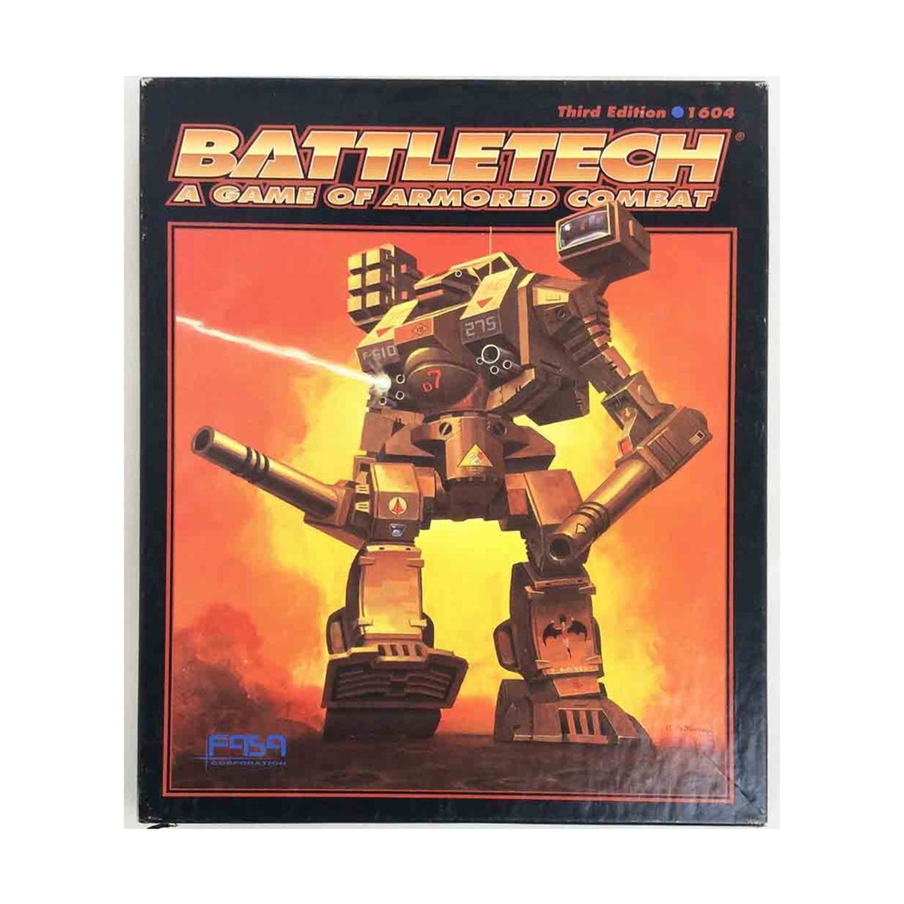 FASA Battletech Core Box Set Battletech (3rd Ed) - No Figures Fair/VG