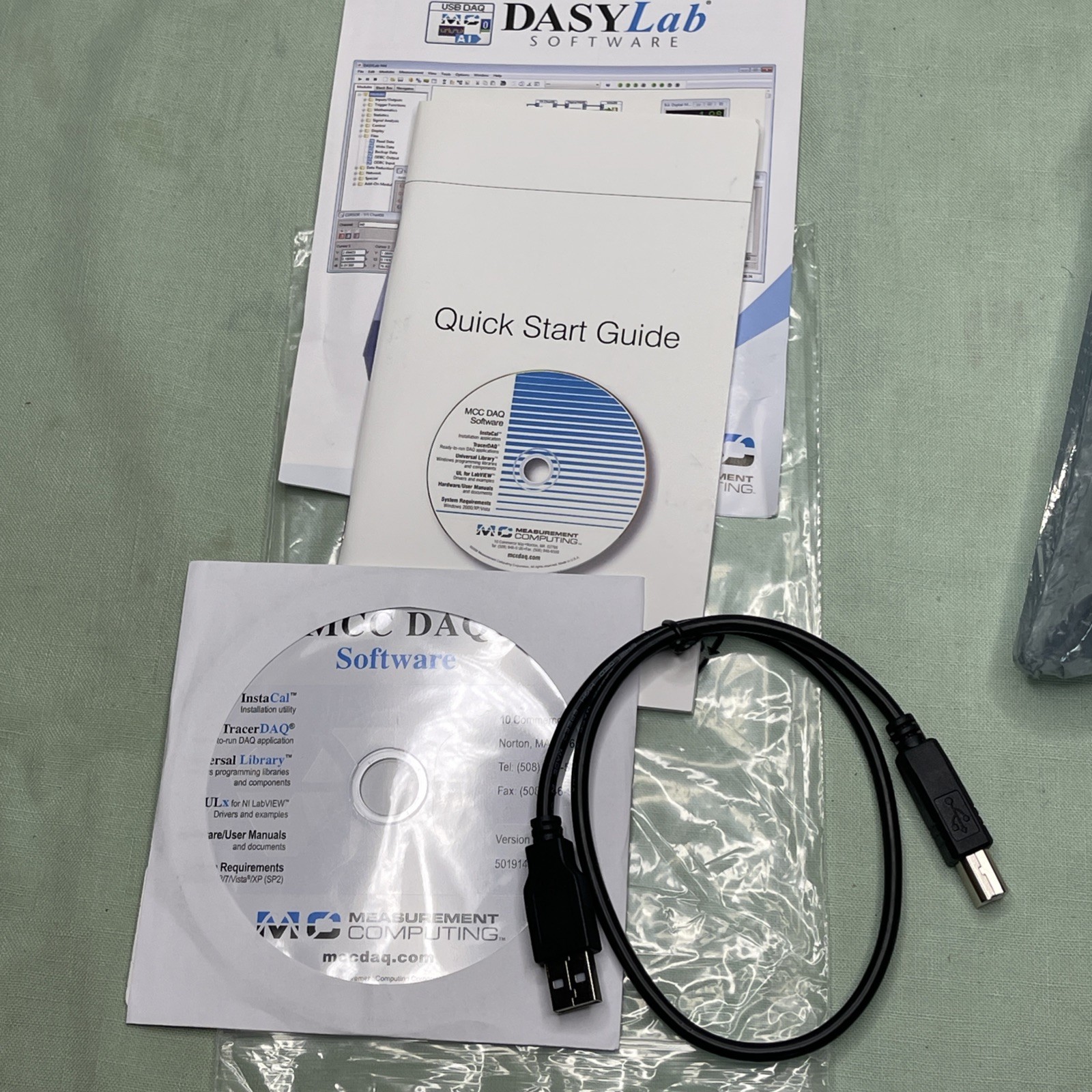 Measurement Computing USB-1208HS High Speed USB DAQ Data Acquisition Device