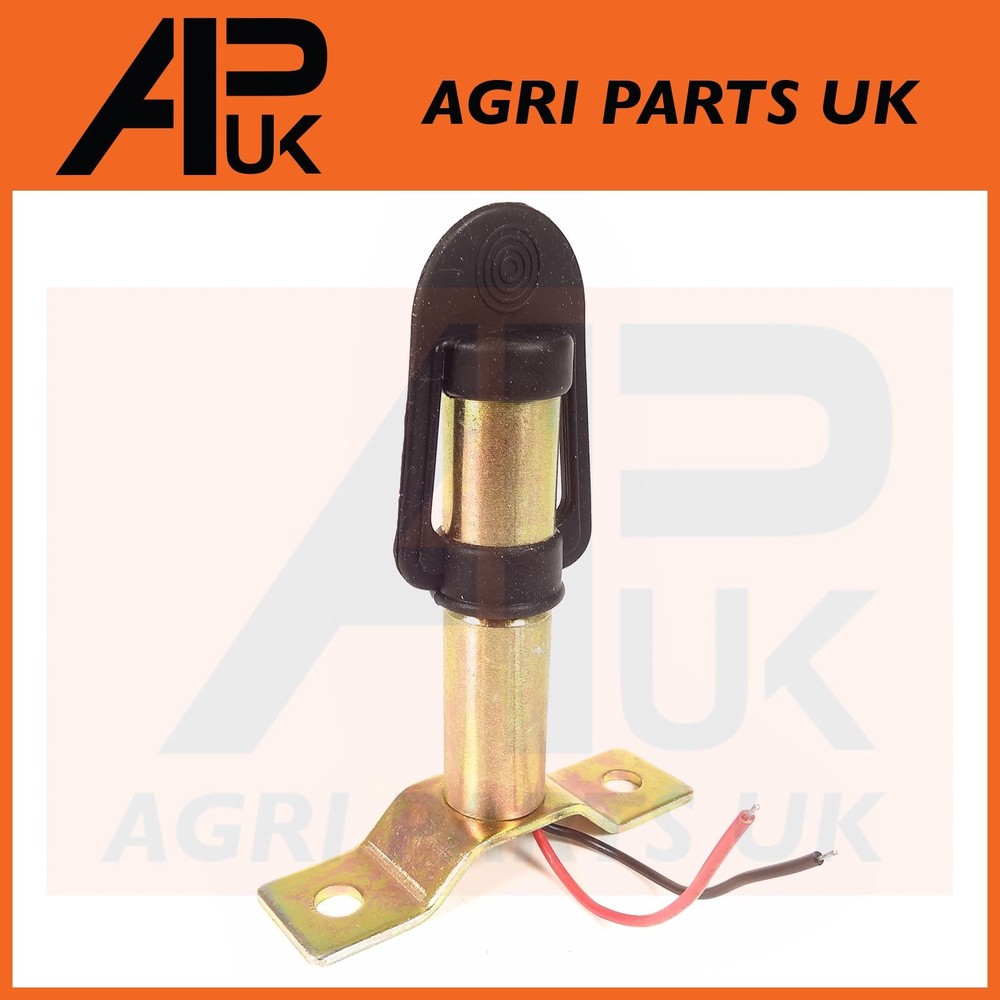 Flashing Rotating Amber Beacon Mount Flexible DIN Pole Tractor Mounting Light