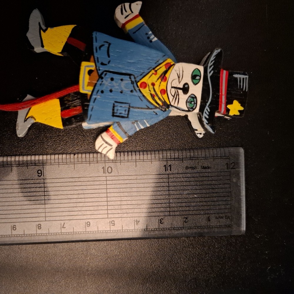 Wooden Pull String Rabbit Vintage