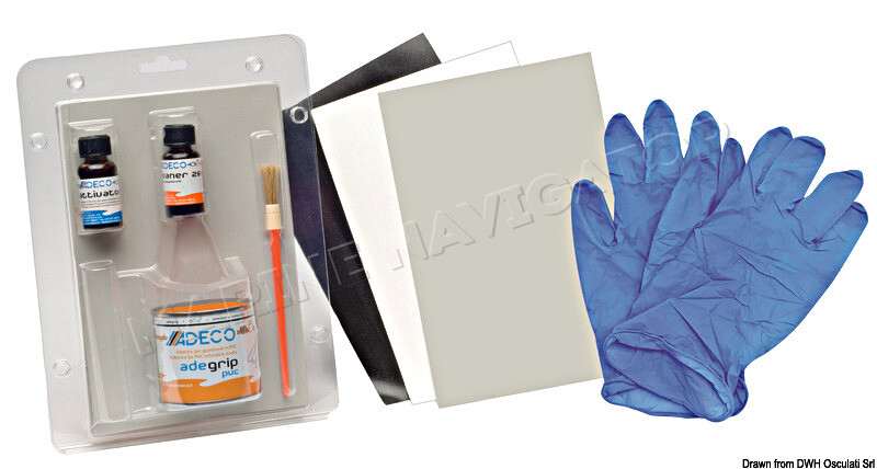Adeco Inflatable Pvc Repairkit White
