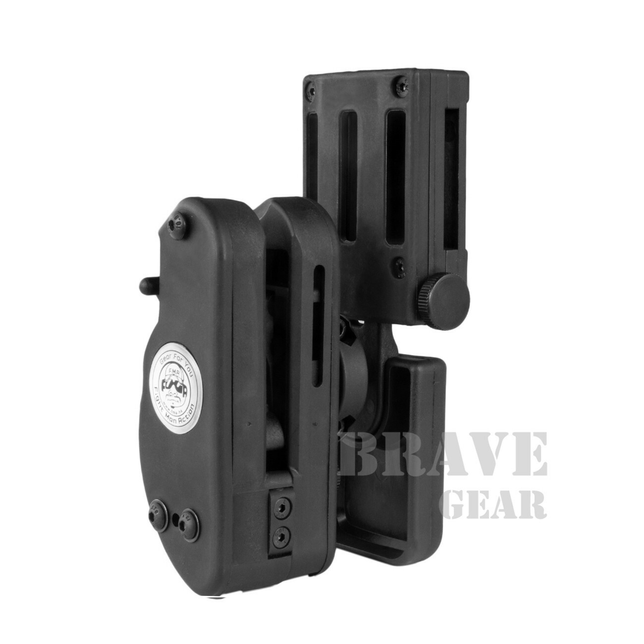 IPSC USPSA IDPA 3-Gun Competition Rig with Belt + Holster + 4PC Magazine Pouches