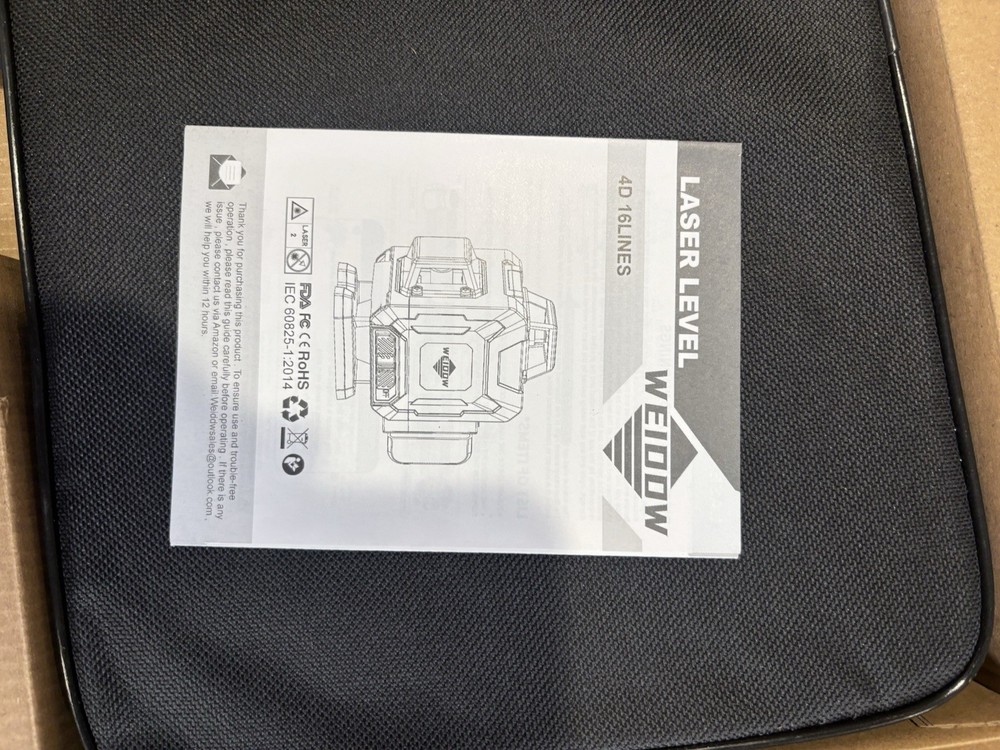 Weiddw 4D Laser Level 16 Lines With Tripod