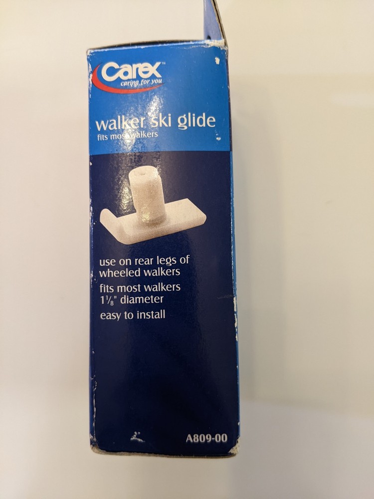 Carex walker ski glide A809-00