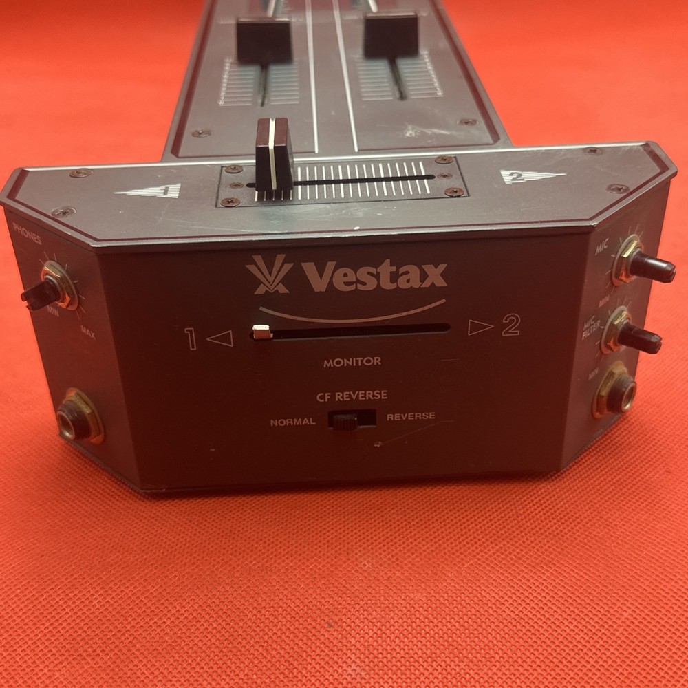 Vestax mixer PMC-06T missing Knobs / No Ac Adapter