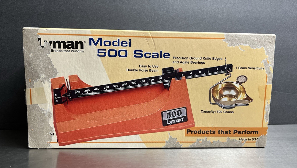 Lyman Model 500 Scale #7752202 - 505 Grain - Reloading Equipment