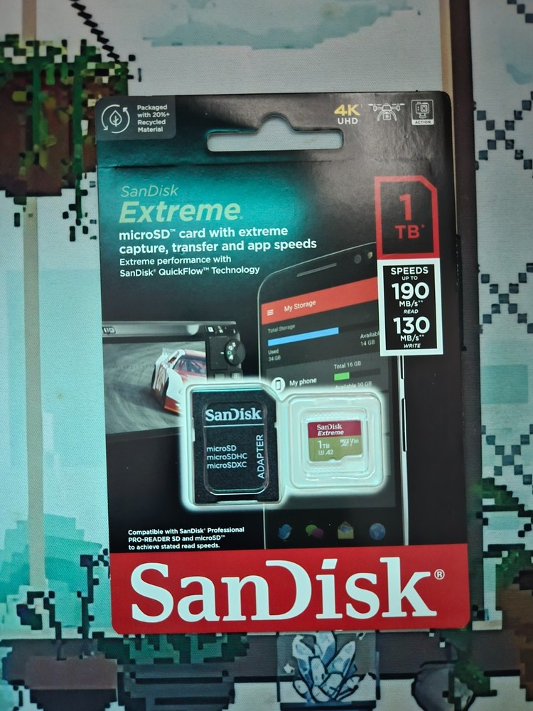 SanDisk 1TB Extreme microSDXC Memory Card