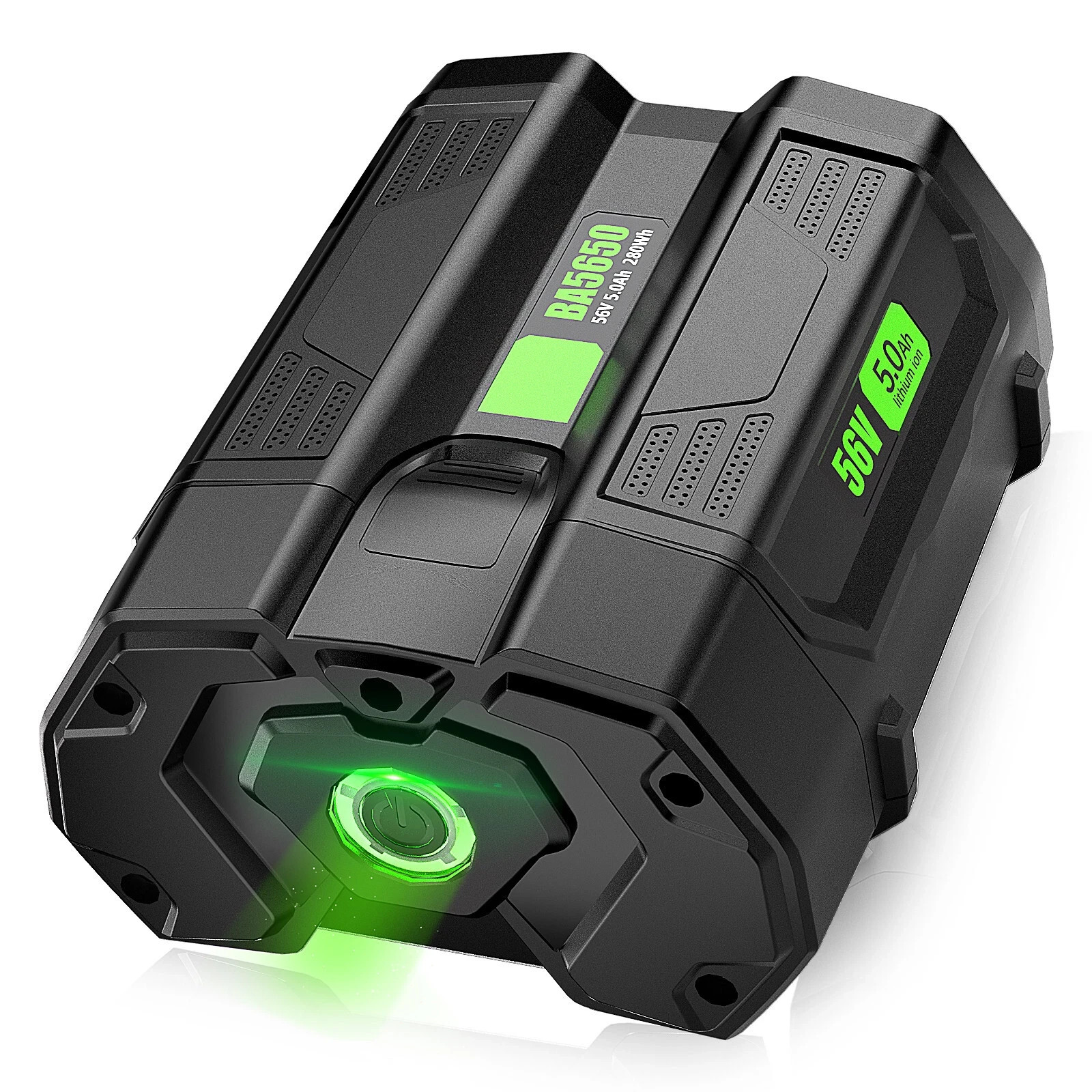 2x 56Volt 5.0Ah Lithium-ion Battery For EGO Power+ 56V BA5600T BA2800T BA2240