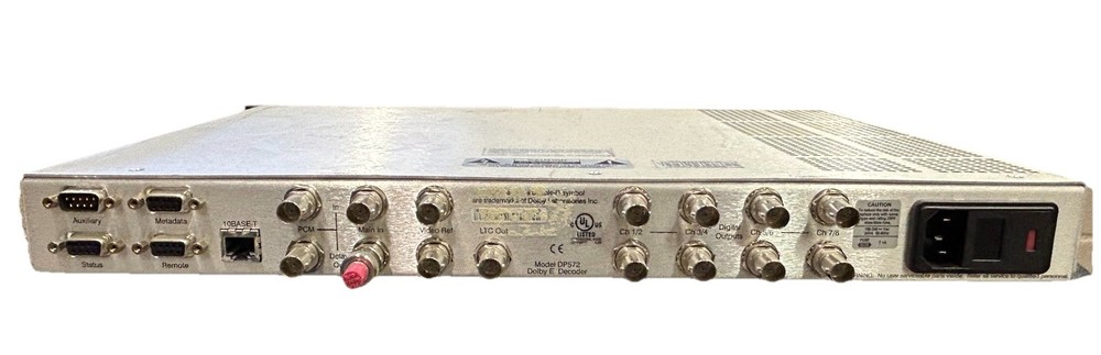 Dolby DP572 Professional Dolby E Decoder