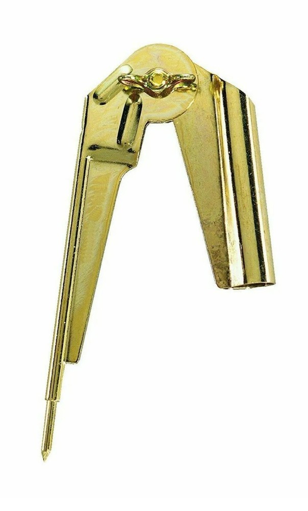 General Tools 843/1 Brass Plated Steel Compass & Scriber