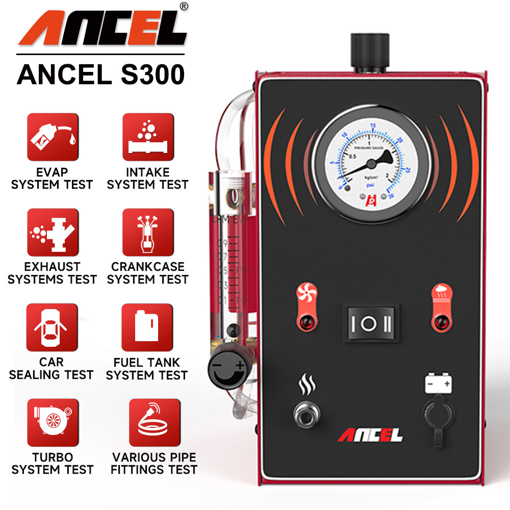 ANCEL S300 Automotive EVAP Smoke Machine Diagnostic Vacuum Leak Detection Tester