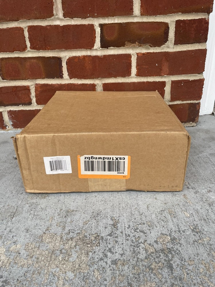 350FT (106M) LC to SC Duplex 62.5/125 Multimode Fiber Optic Patch Cable - Orange