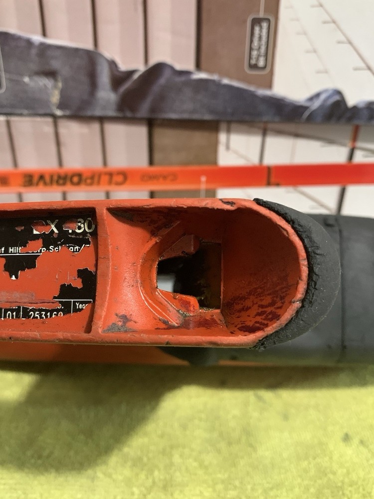 Hilti DX460 Powder Actuated Tool Used