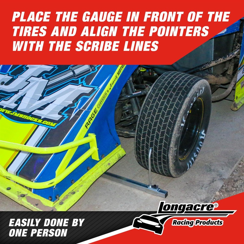 Longacre® 52-79620 Toe Gauge