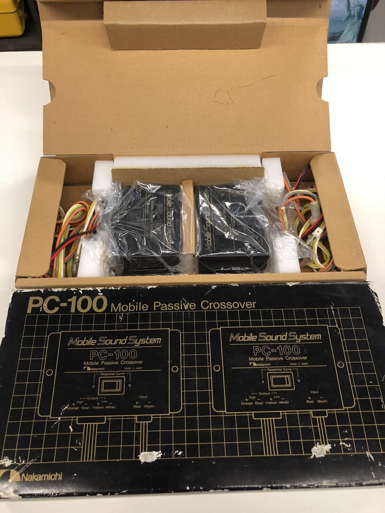 NEW NAKAMICHI PC-100 MOBILE 2 WAY PASSIVE CROSSOVER