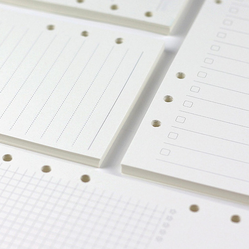 A5/A6/A7 Planner Diary Insert Refill Schedule Organiser Plan 45Sheet Notes Paper