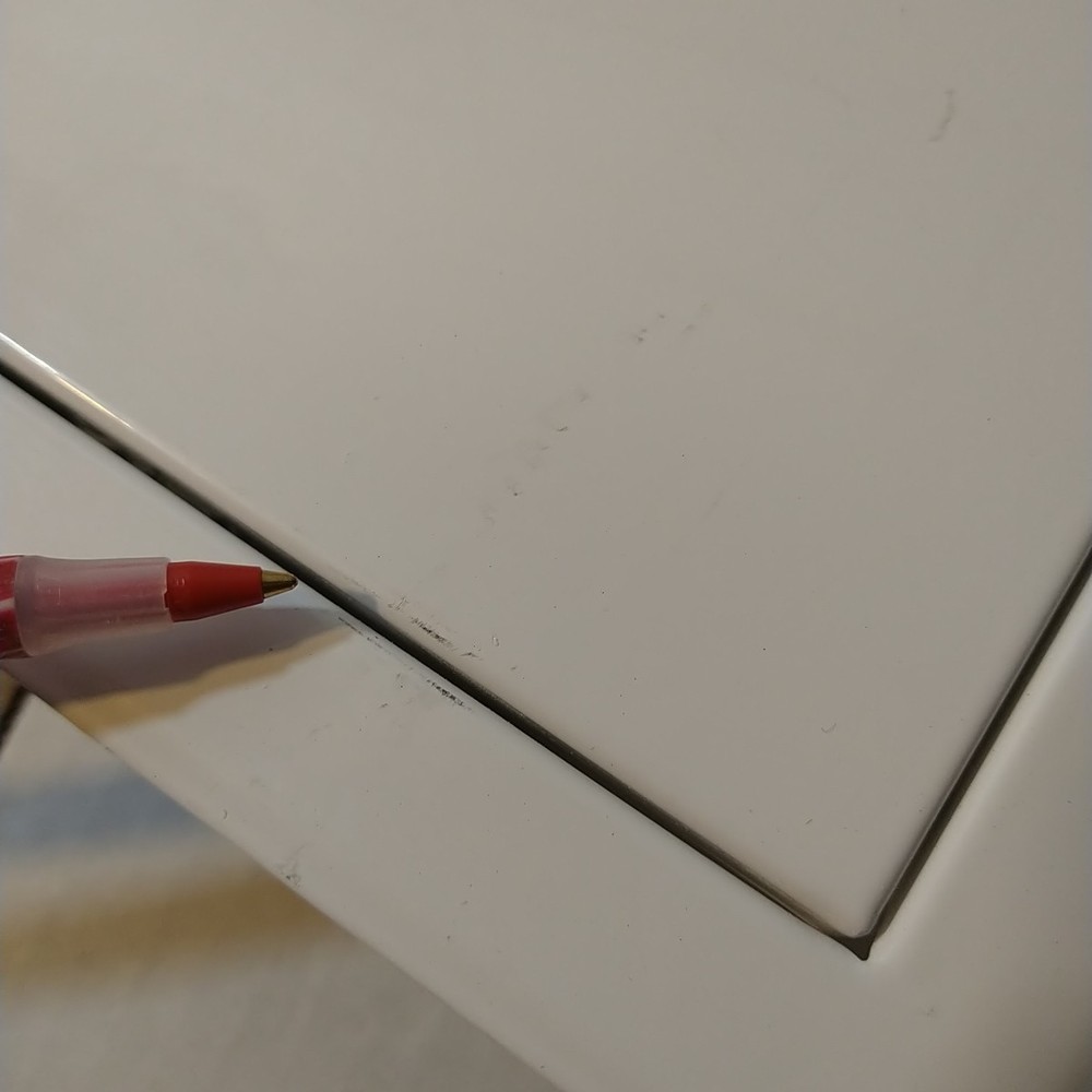 12'' x 12'' Inch White Metal Access Panel with Click Function - Easy Access Door