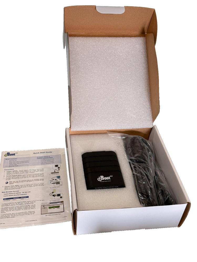 BRAND NEW iBoot-G2+ Expandable Network Power Switch Plus Version 10/100 Ethernet