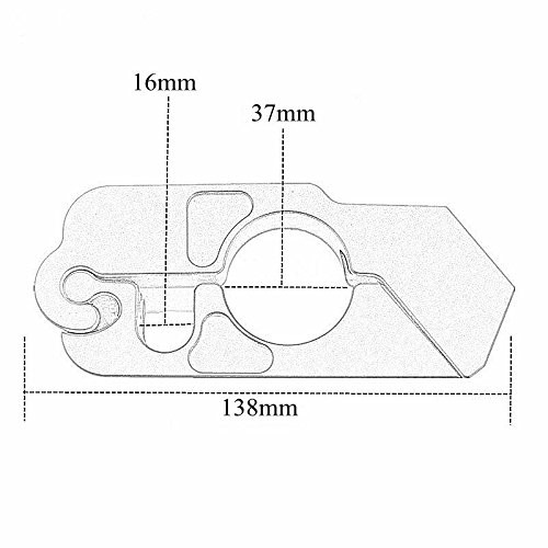 Motorcycle Grip Lock Throttle Security AntiTheft for ATV, Dirt, Street Bikes