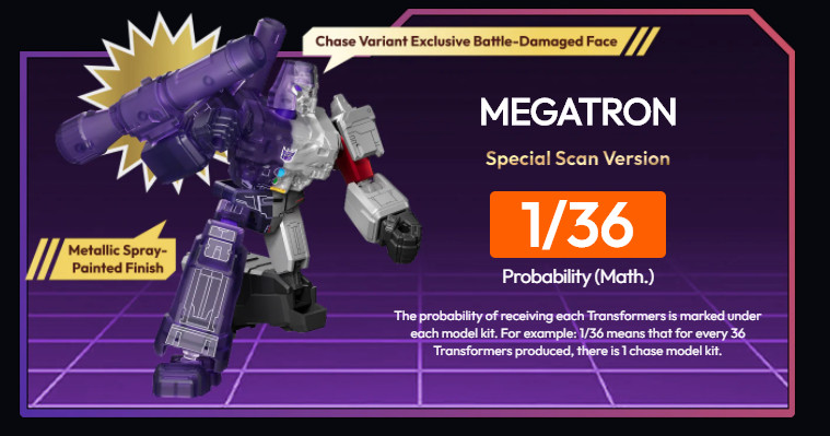 Blokees Transformers G1 Megatron Chase Special Edition Galaxy Version 09