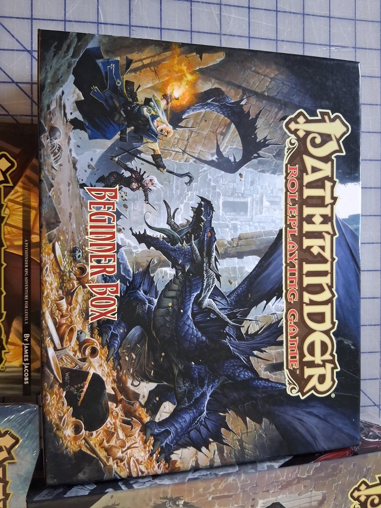 Pathfinder RPG Boxed Set & Pawn Collection – Beginner Box + Bestiary Box + Maps