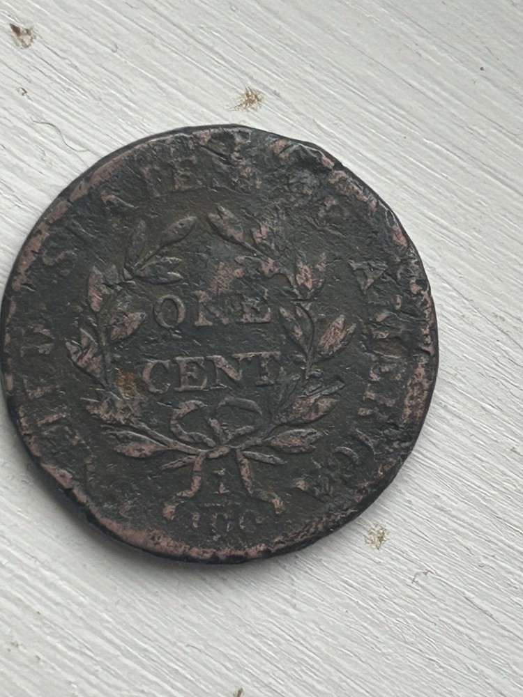 1807 draped bust large cent VF Detail