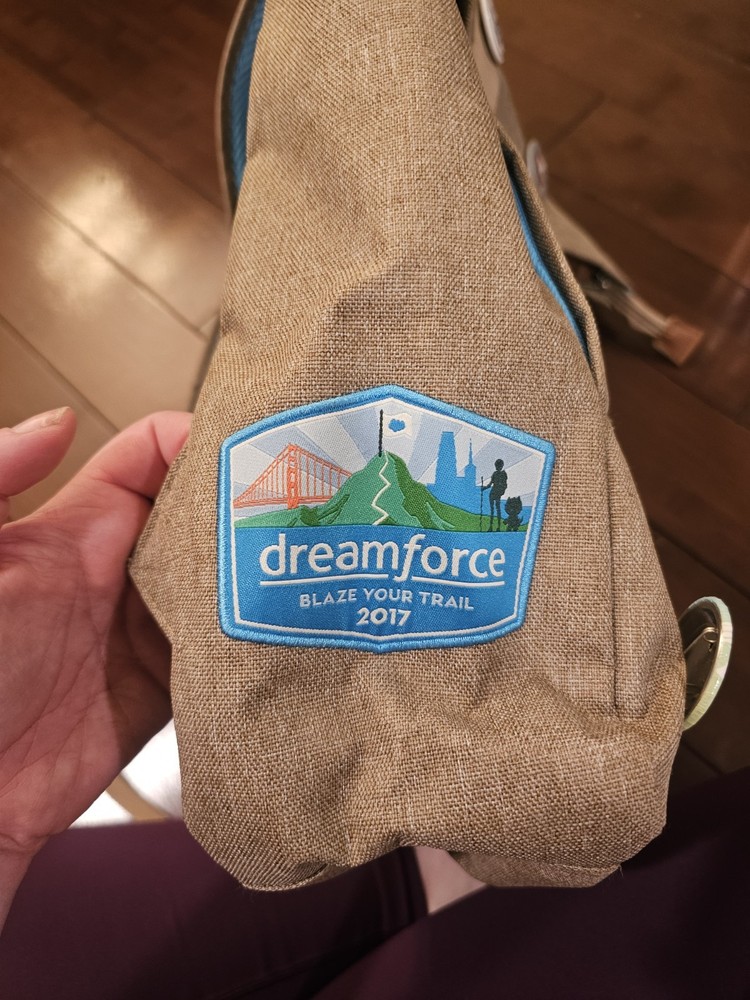 Dreamforce 2017 Trailhead Backpack And Water Bottle
