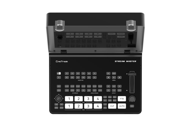 CineTreak Stream Master SDI-HDMI 4-CH Video Switcher Controller Live Streaming