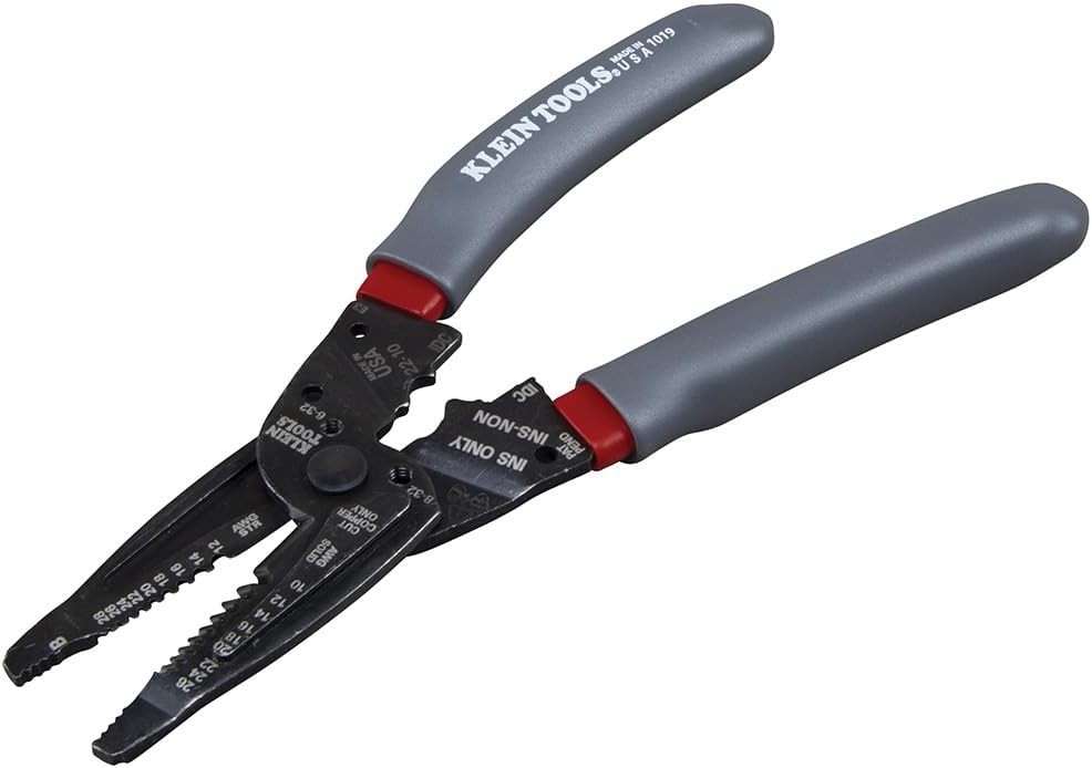 Klein Tools 1019 10 - 26 AWG Solid, 12 - 28 Stranded, Gray/Red