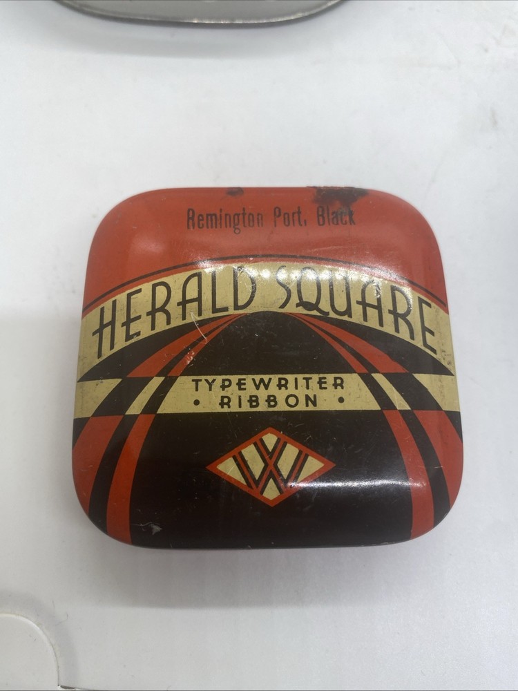 4 Genuine Antique Tins