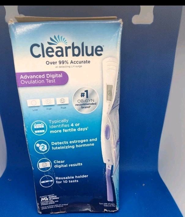 Clearblue Advanced Digital Ovulation Test (10 Tests) ~EXP: 12/2025 and 2026