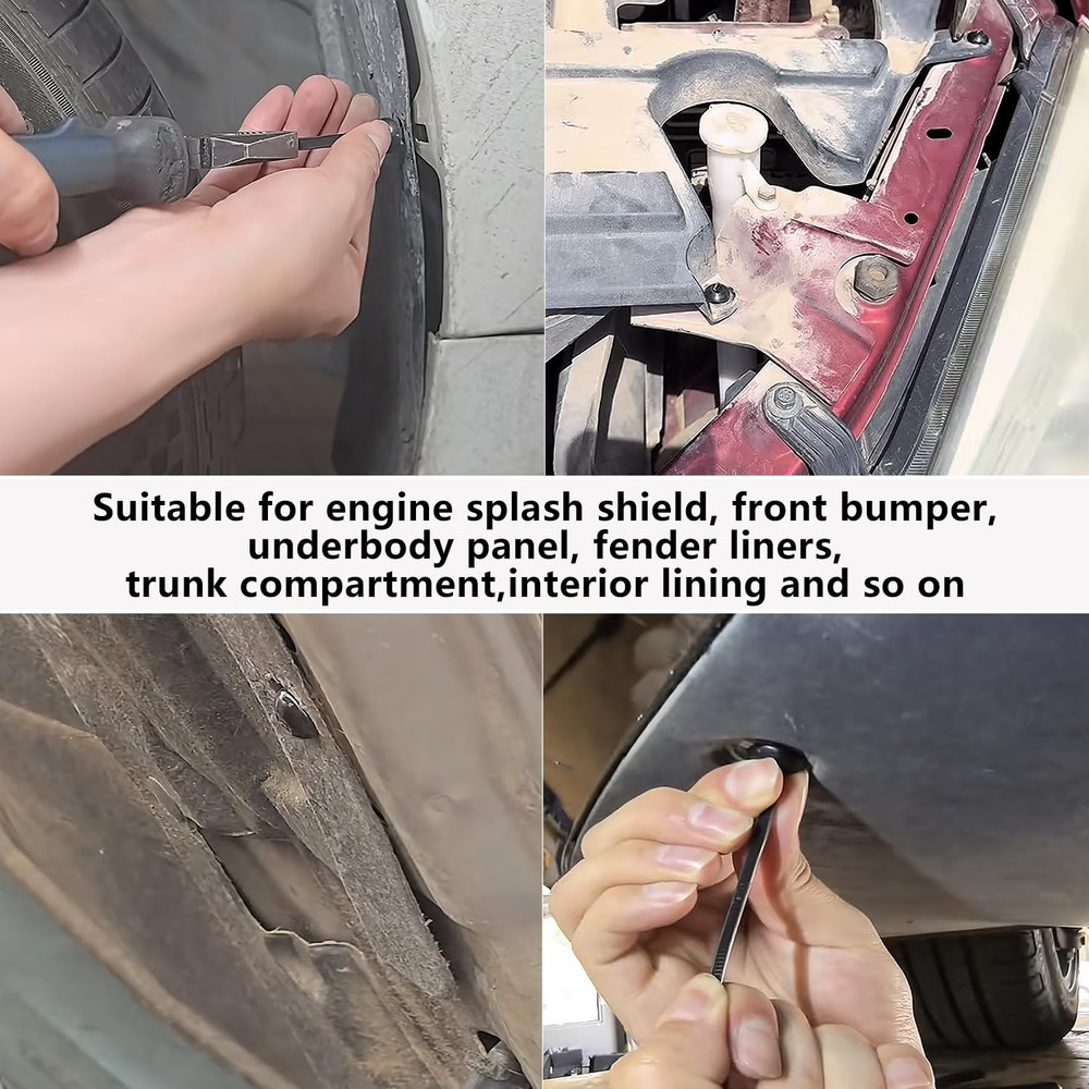 Universal Nylon Cable Tie Mounts 150 Pcs (150 Pack)