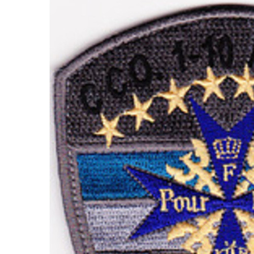 1st Squadron 10th Aviation Attack Mountain Division C Troop OD Patch Hook And