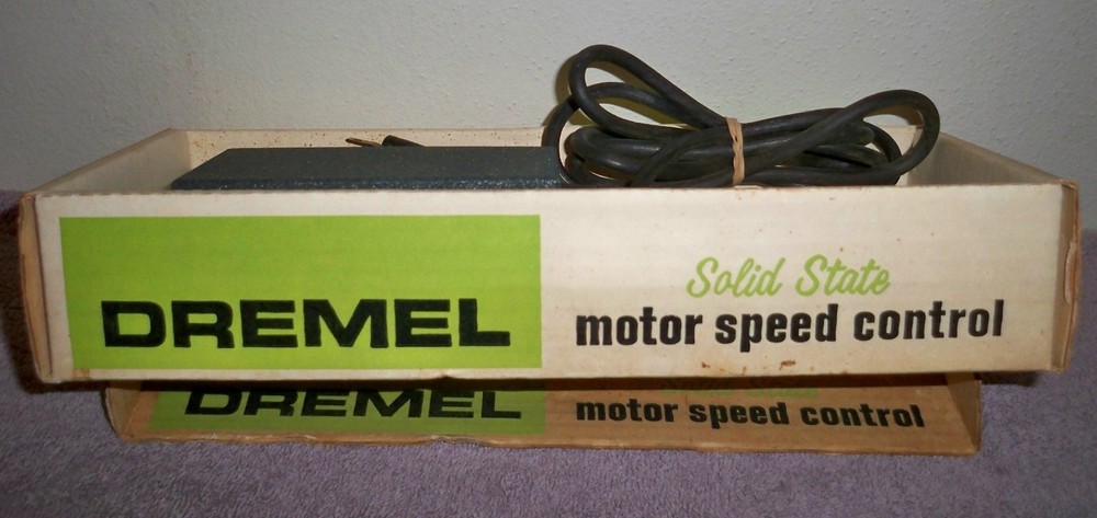 Vintage DREMEL Solid State Motor Speed control with Original Box / No. 219