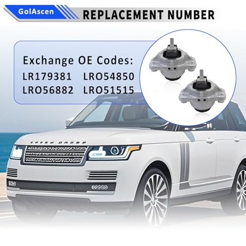 2PCS Engine Mount Left & Right Bracket Kit Fit for Range Rover Sport L663 L322