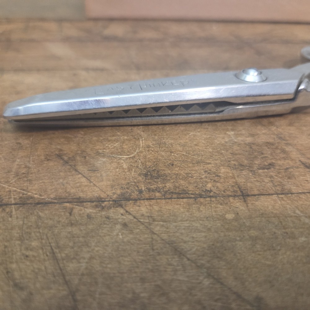 VINTAGE BOKER TREE BRAND Easy Pinker PINKING SHEAR SCISSORS 7" Original Box