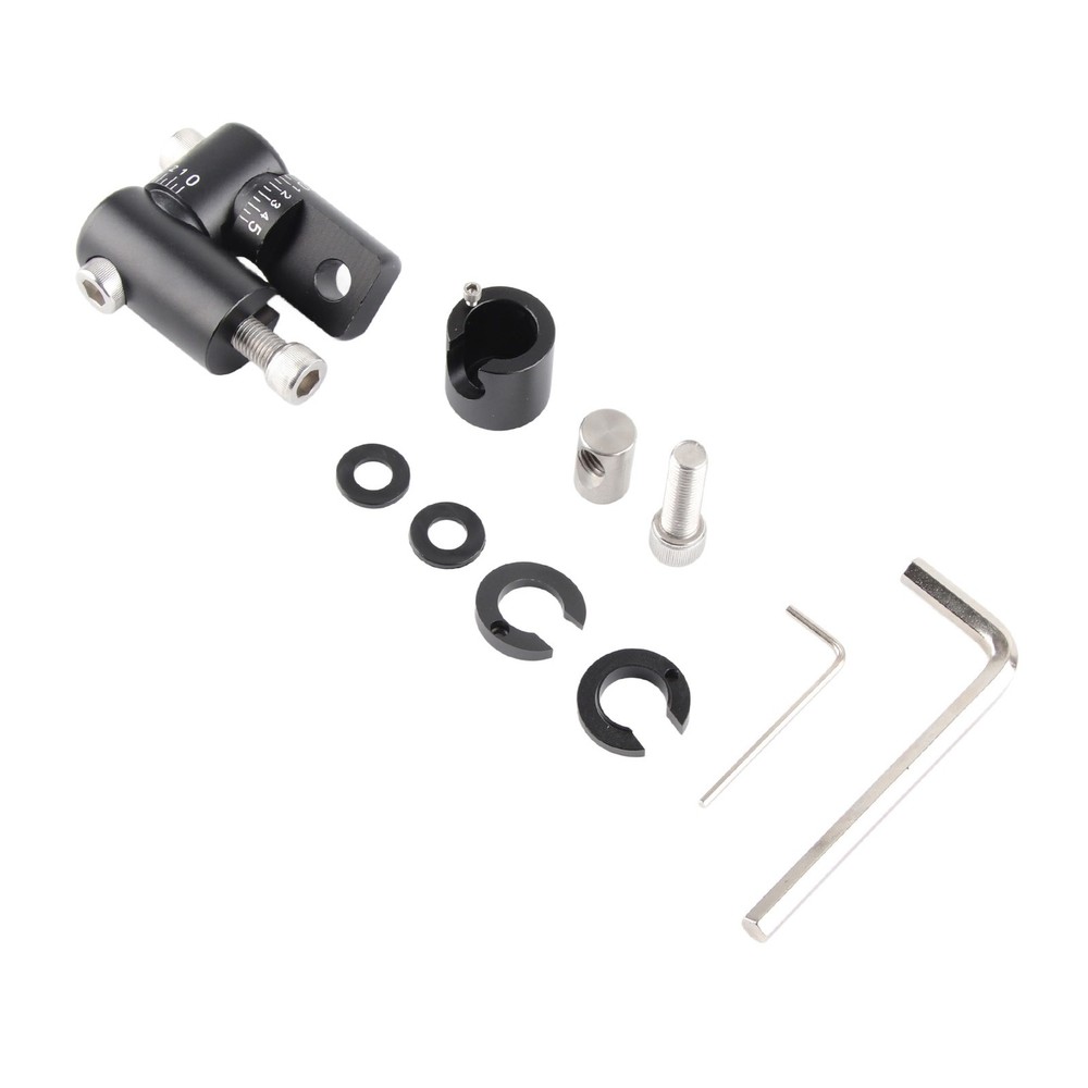 Adjustable Compound Bow Rod Stabilizer Archery Single Sided V‑Bar for Quick WT