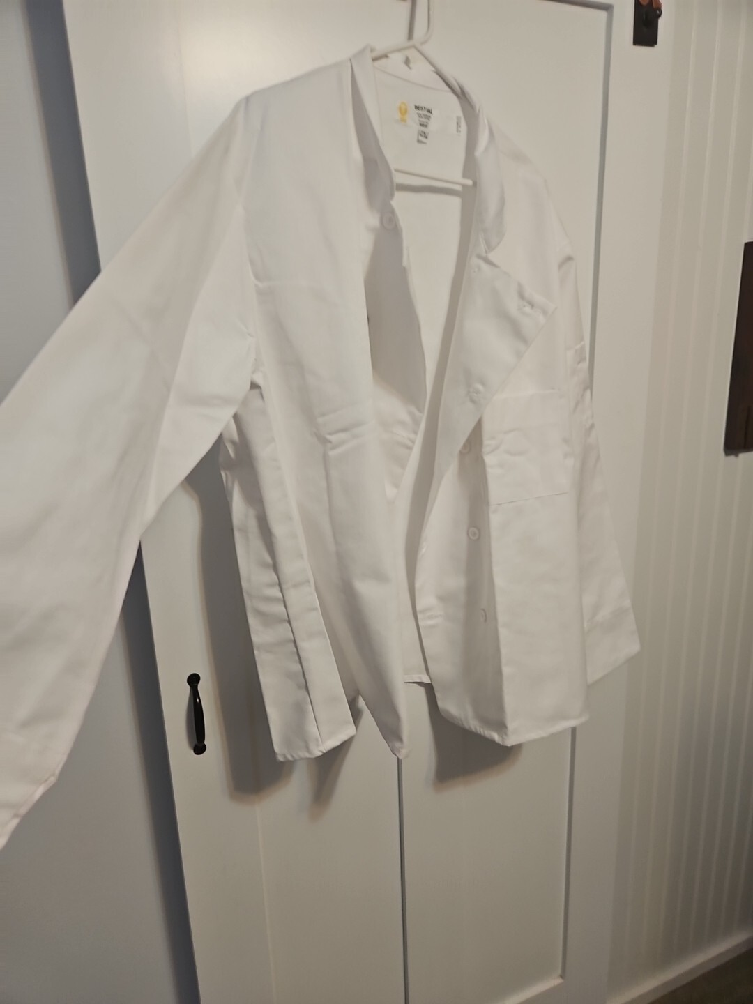 Best-Val White Chef Coat Sz XXL 52-54 New No Tags