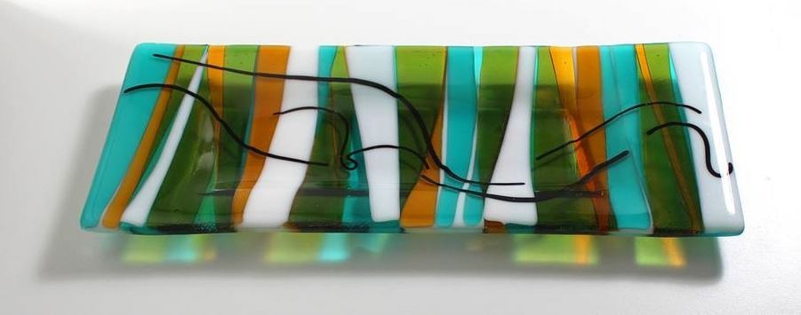 Patty Gray Rectangle Dam Glass Fusing Kiln Mold