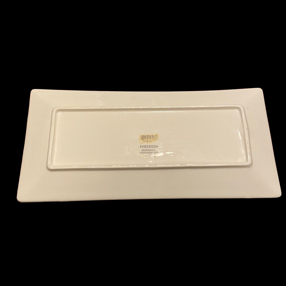 Foreside Merry Christmas Serving Tray Platter
