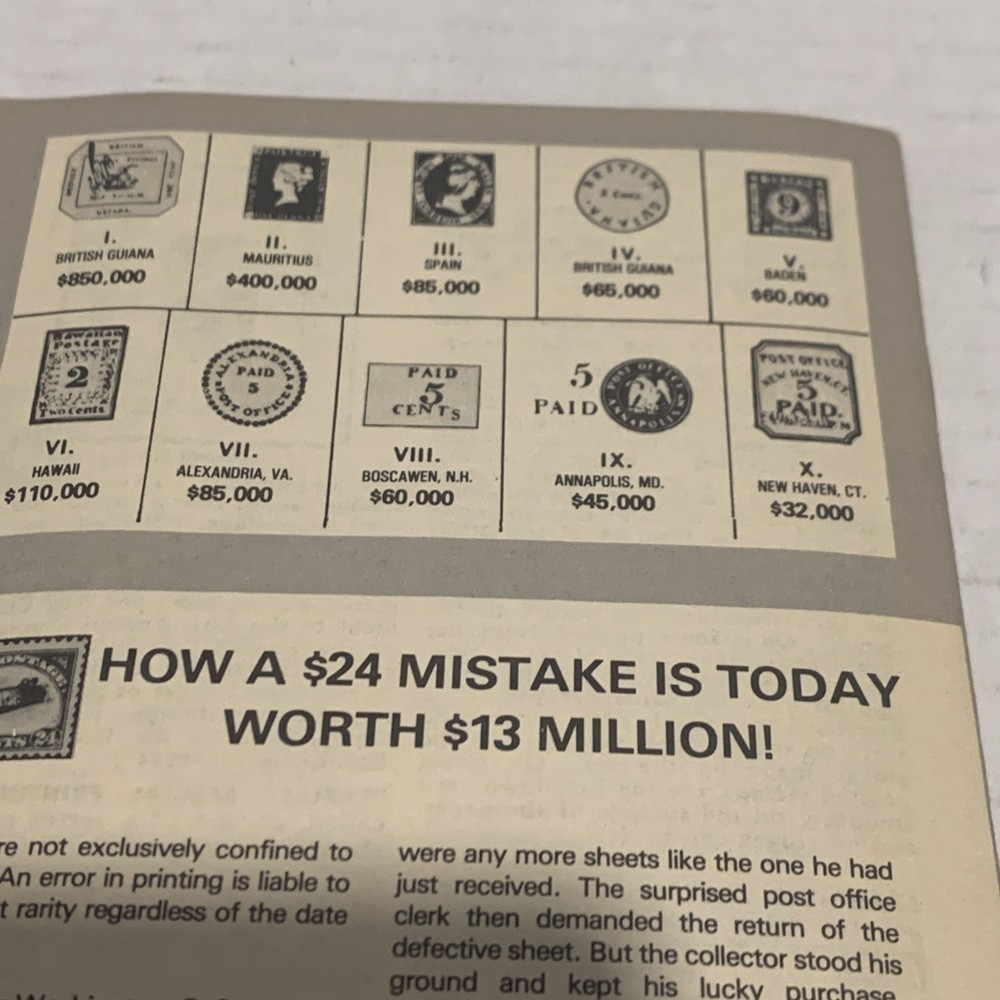 Harris Stamp Finder - 1980 Black And White