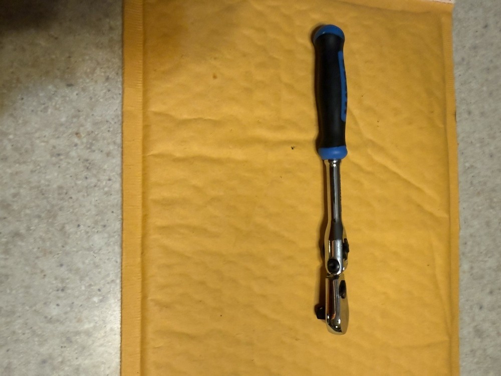Matco Tools Chrome AFR68LFB 1/4” Locking Flex Head Ratchet Blue