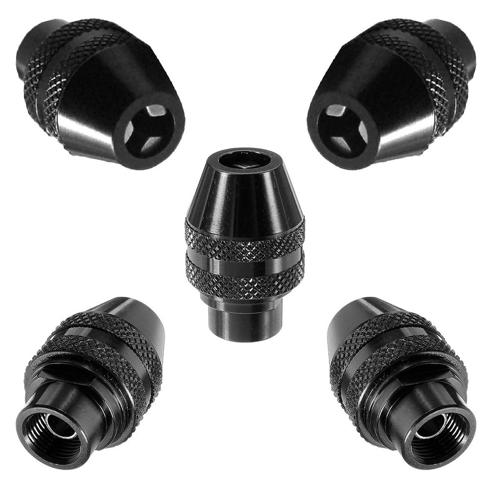 5-Pack 4486 Quick Change Keyless Chuck Adapter Kit Replacement for Dremel Rot...