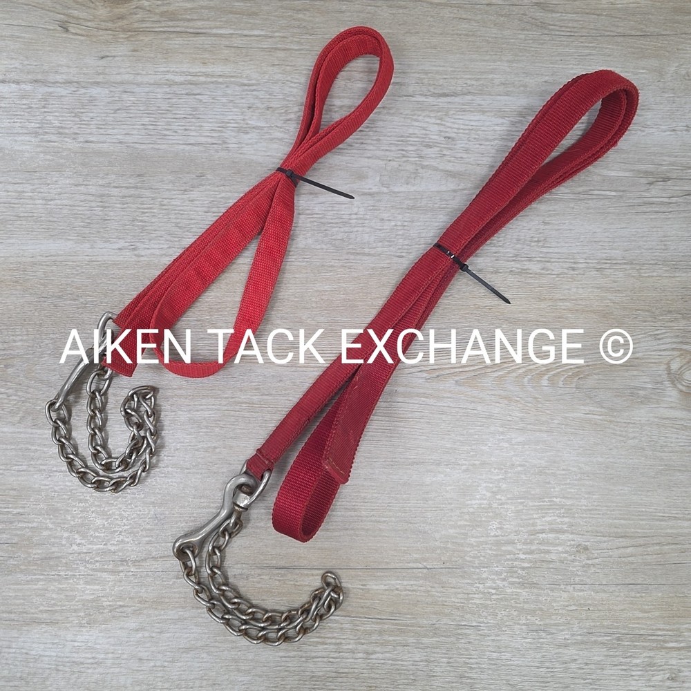 BARGAIN BUNDLE: 2 Nylon Leads with Chains (Read Description)