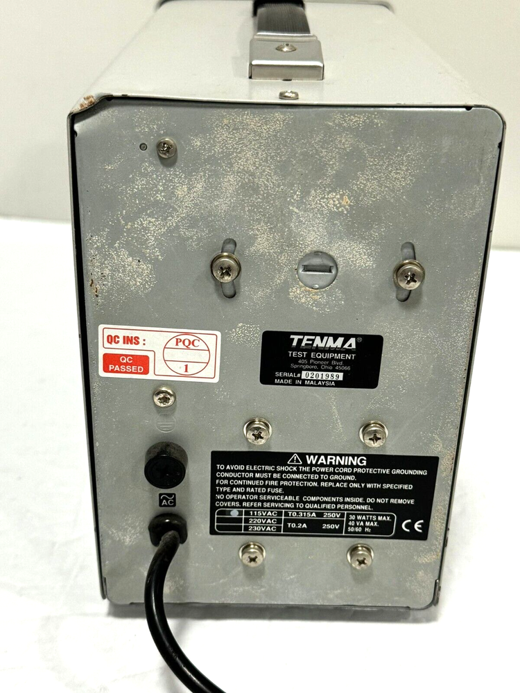 TENMA Oscilloscope 72-6602