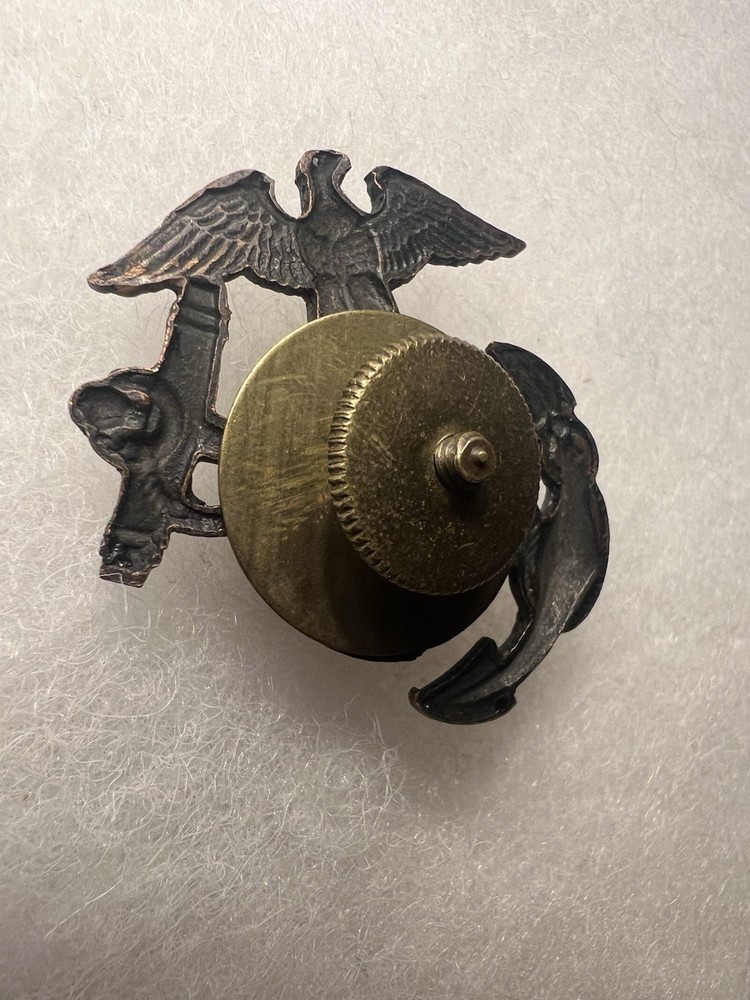 Pattern 1920 Service Enlisted Cap EGA Emblem USMC.