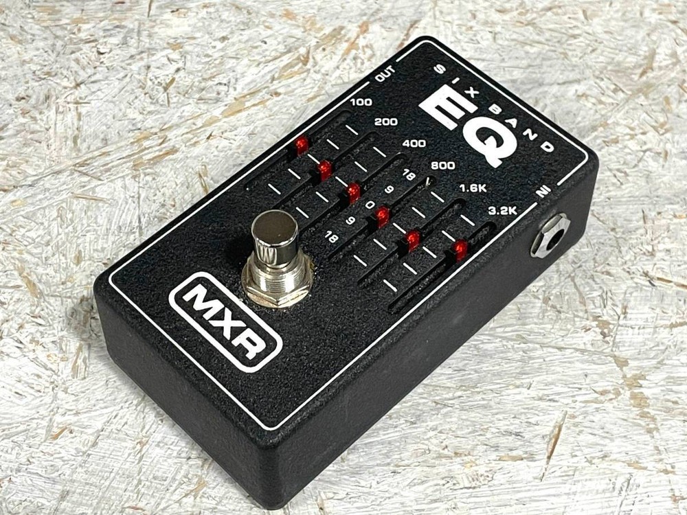 MXR M-109S Six Band EQ Guitar Equalizer Pedal Used