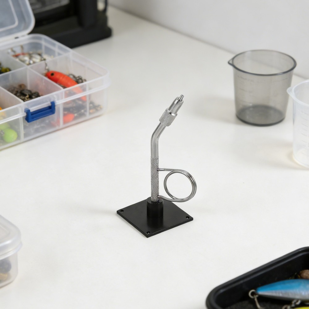Fishing Hook Tying Platform Teaser Tool Fly Equipment Clamp Vise