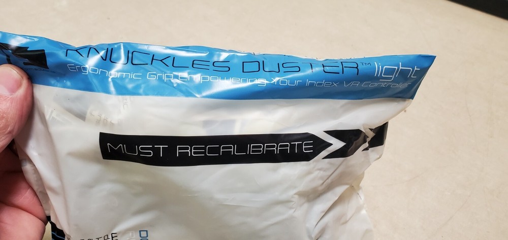 Sealed Knuckles Duster Light Promotion VR Controller Grips for Valve Index